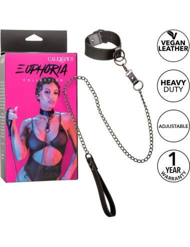 CALEXOTICS - EUPHORIA COLLARE CON GUINZAGLIO A CATENA