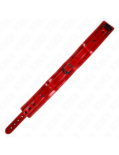 KINK - COLLANA REGOLABILE VINO ROSSO 37,5-49,5 CM X 5 CM