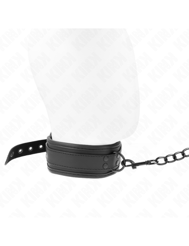 KINK - COLLARE BONDAGE IN NEOPRENE MODELLO 1 CON CINTURA 78 CM REGOLABILE 37