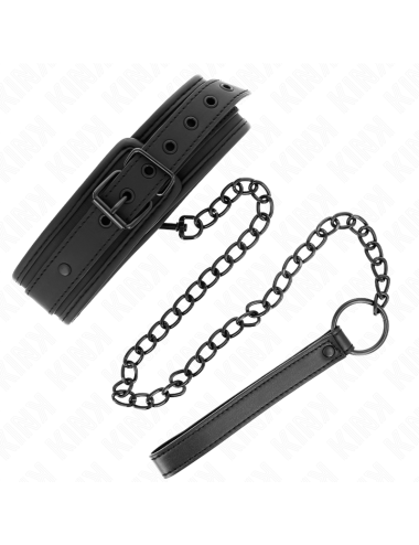 KINK - COLLARE BONDAGE IN NEOPRENE MODELLO 1 CON CINTURA 78 CM REGOLABILE 37,5 X 49,5 CM