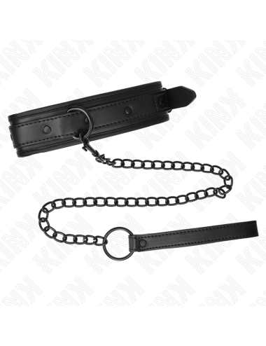 KINK - COLLARE BONDAGE IN NEOPRENE MODELLO 2 CON CINTURA 78 CM REGOLABILE 37