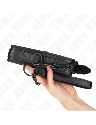 KINK - COLLARE BONDAGE IN NEOPRENE MODELLO 2 CON CINTURA 78 CM REGOLABILE 37,5 X 49,5 CM