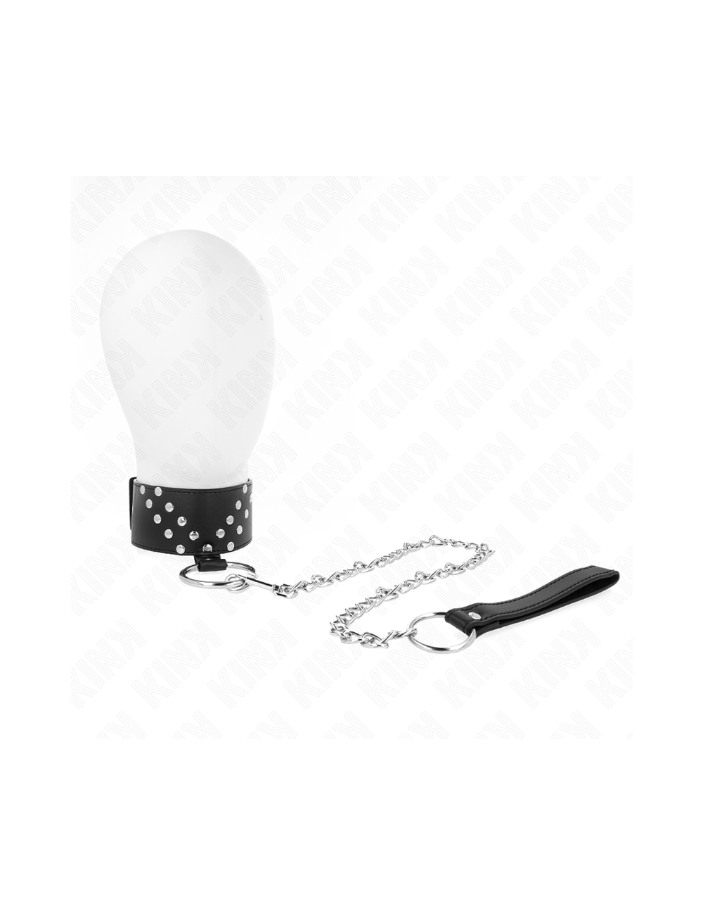 KINK - COLLANA CON CINTURA 65 CM CON RIVETTO A V REGOLABILE 36-43 CM X 5 CM