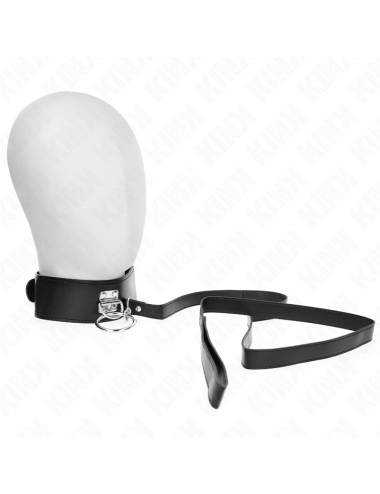 KINK - GUINZAGLIO BORCHIE 116 CM COLLARE CON CINTURINO IN SIMILPELLE 50 X 5 CM