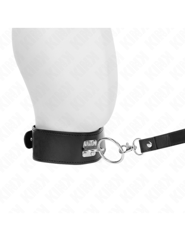 KINK - GUINZAGLIO BORCHIE 116 CM COLLARE CON CINTURINO IN SIMILPELLE 50 X 5 CM