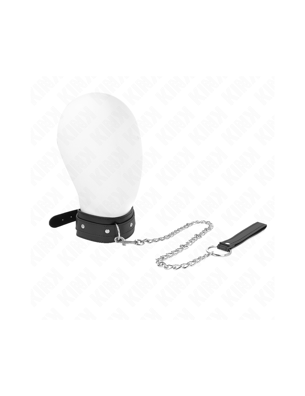 KINK - COLLANA CON GUINZAGLIO 65 CM 1 ANELLO REGOLABILE 38-49 CM X 5 CM