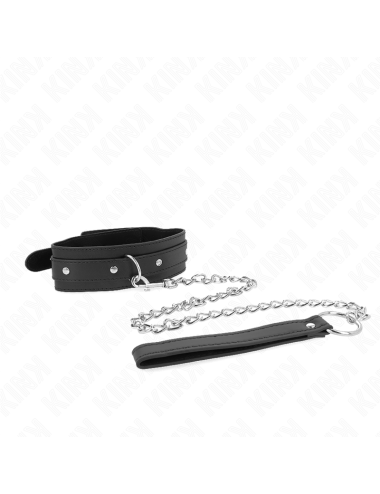 KINK - COLLANA CON GUINZAGLIO 65 CM 1 ANELLO REGOLABILE 38-49 CM X 5 CM