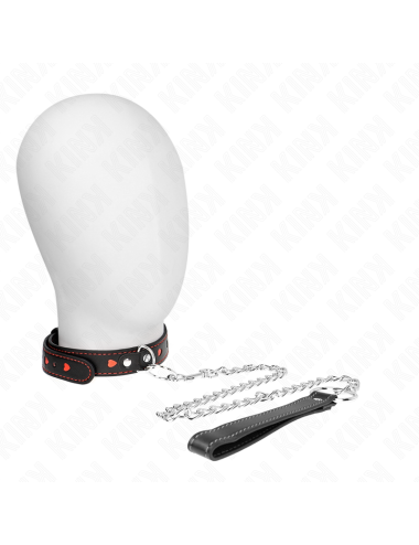 KINK - COLLANA CON CINTURINO 65 CM DETTAGLI CUORE 52