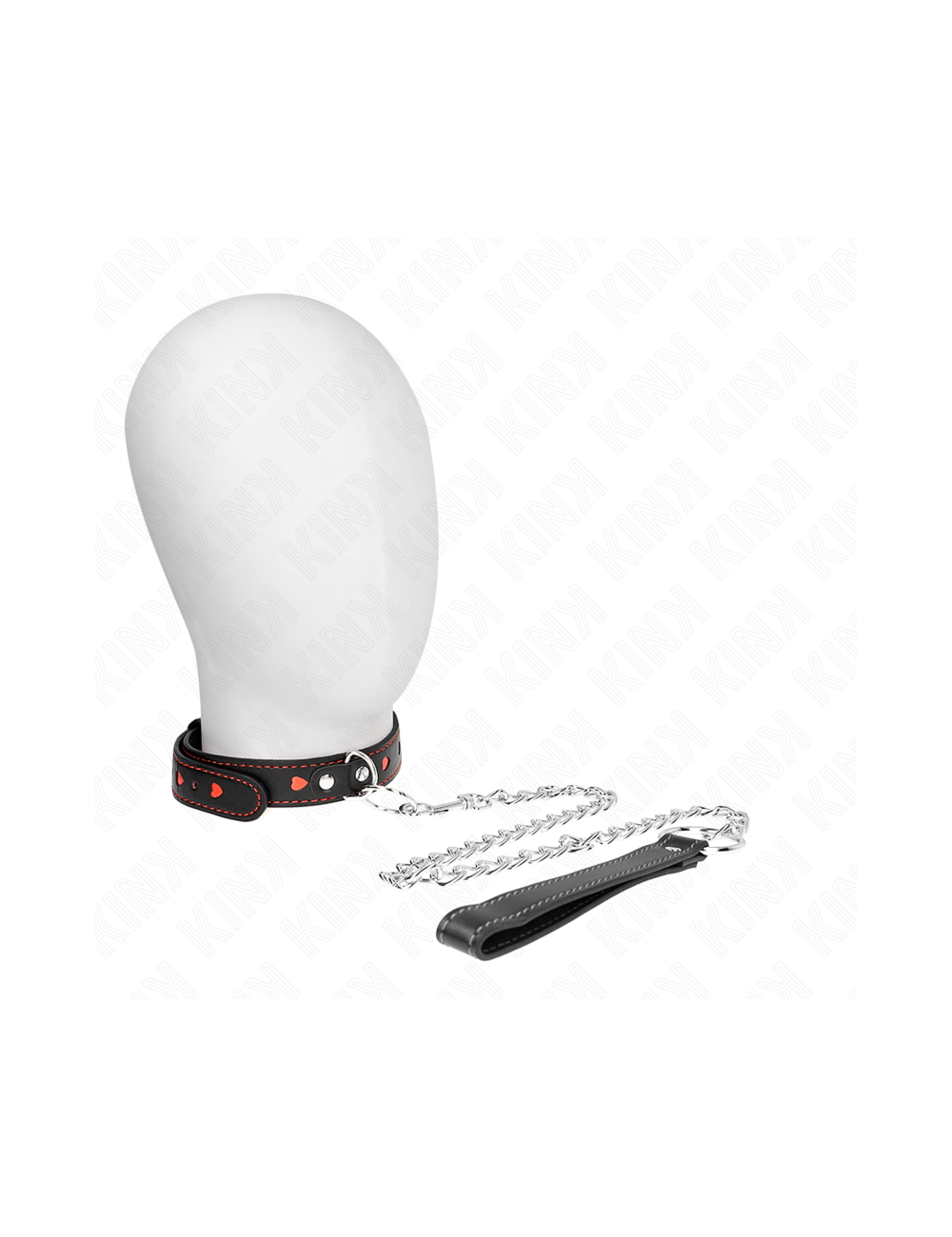 KINK - COLLANA CON CINTURINO 65 CM DETTAGLI CUORE 52