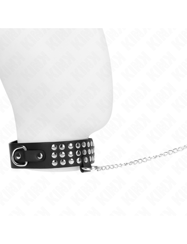 KINK - COLLANA CON CINTURINO 65 CM CON LUCIDI REGOLABILE 37-42 CM X 5