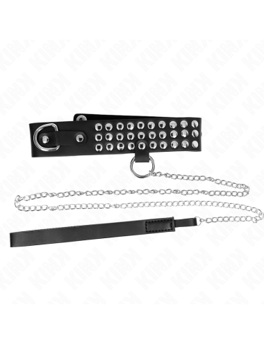 KINK - COLLANA CON CINTURINO 65 CM CON LUCIDI REGOLABILE 37-42 CM X 5