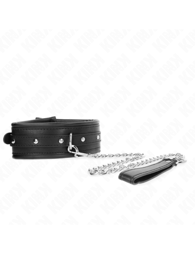 KINK - COLLANA CON CINTURINO CON FIBBIA LUCIDA 65 CM 48.5 CM X 5.3 CM