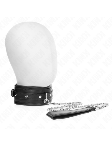 KINK - COLLANA CON CINTURINO CON FIBBIA LUCIDA 65 CM 48.5 CM X 5.3 CM