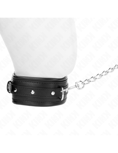 KINK - COLLANA CON CINTURINO CON FIBBIA LUCIDA 65 CM 48.5 CM X 5.3 CM
