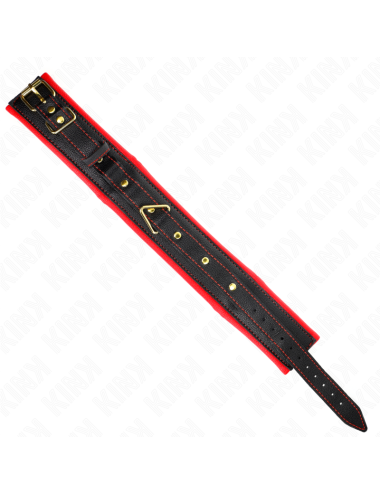KINK - COLLANA CON CINTURINO IN SIMILPELLE SPUGNA MODELLO 2 REGOLABILE 37-54 CM X 3 CM