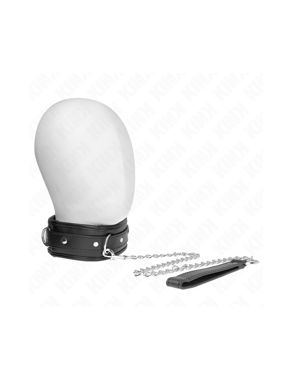 KINK - COLLANA CON CINTURINO IN SIMILPELLE SPUGNA MODELLO 3 REGOLABILE 37-54 CM X 3 CM