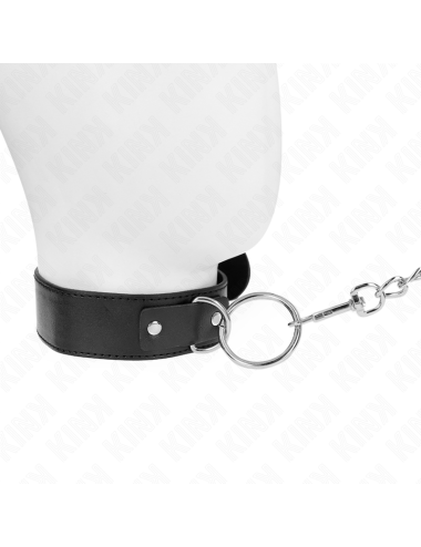 KINK - COLLARE MODELLO BASE CON GUINZAGLIO MODELLO 4 REGOLABILE 36-43 CM