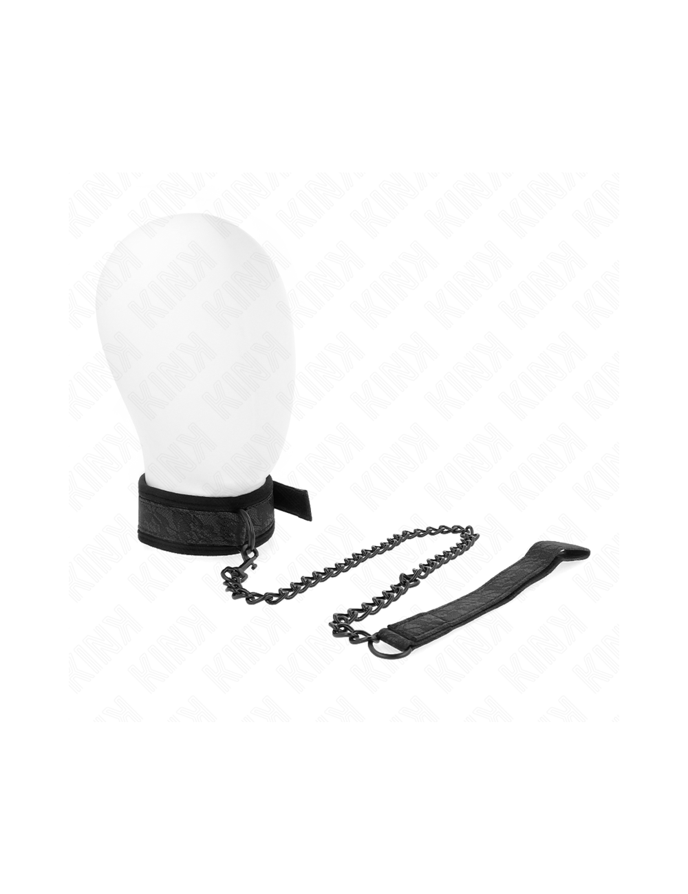 KINK - COLLARE MODELLO BASE CON GUINZAGLIO 77 CM MODELLO 5 REGOLABILE 34-54 CM X 5 CM