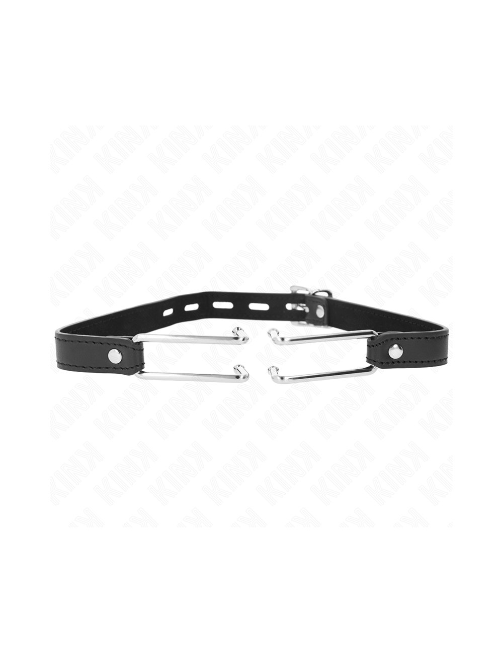 KINK - GANCIO IN METALLO 11.5 CM CON CINTURINO IN SIMILPELLE REGOLABILE 39-58 CM X 2 CM
