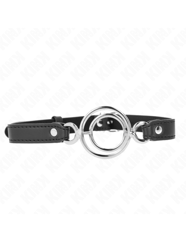 KINK - BAVAGLIO CON O-RING MULTIPLI 5 CM NERO 63 X 2