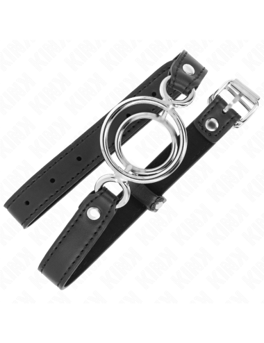 KINK - BAVAGLIO CON O-RING MULTIPLI 5 CM NERO 63 X 2