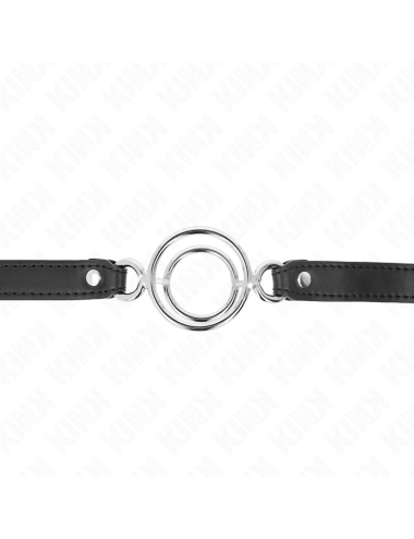 KINK - BAVAGLIO CON O-RING MULTIPLI 5 CM NERO 63 X 2