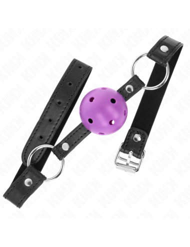 KINK - PALLA DURA CAVA VIOLA 4.5 CM BAVAGLIO 63.5 X 2 CM
