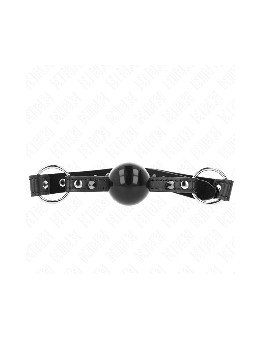 KINK - BALL GAG 4 CM CON RIVETTO PUNTA E CHIUSURA A SCATTO 65 x 2 CM