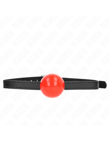 KINK - PALLA SINGOLA ROSSA GAG 4 CM 65 x 1