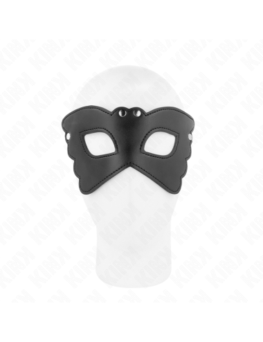 KINK - MASCHERA IN SIMILPELLE A FORMA DI FARFALLA 20 x 9 CM