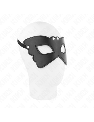 KINK - MASCHERA IN SIMILPELLE A FORMA DI FARFALLA 20 x 9 CM
