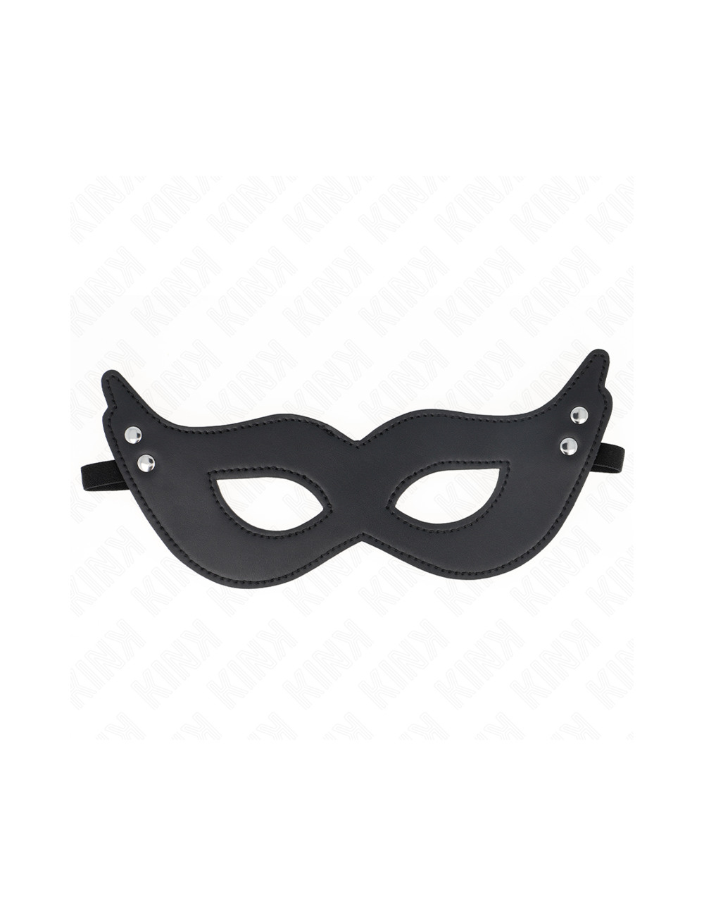 KINK - MASCHERA IN SIMILPELLE CON RIVETTI MODELLO 1 26 x 8 CM