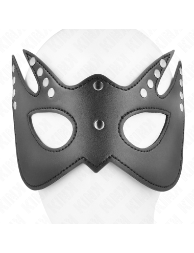 KINK - MASCHERA PIPISTRELLO CON RIVETTI 23 x 15 CM
