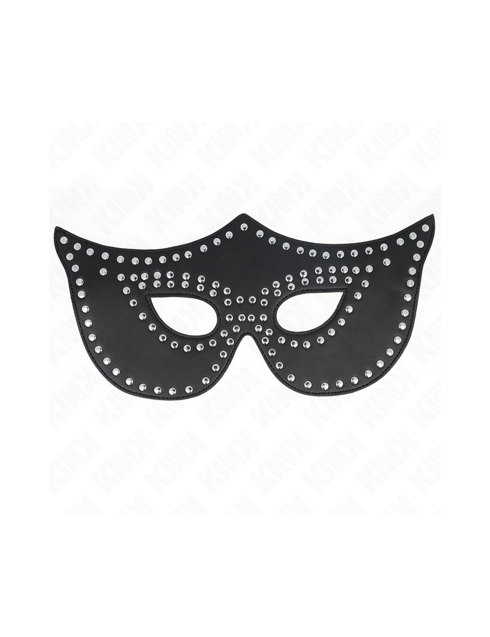 KINK - MASCHERA IN SIMILPELLE CON RIVETTI MODELLO 2 30 x 12 CM