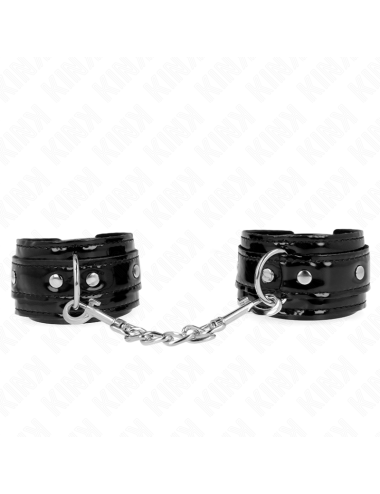 KINK - POLSI IN NEOPRENE LUCIDO REGOLABILI 17-24 CM X 4