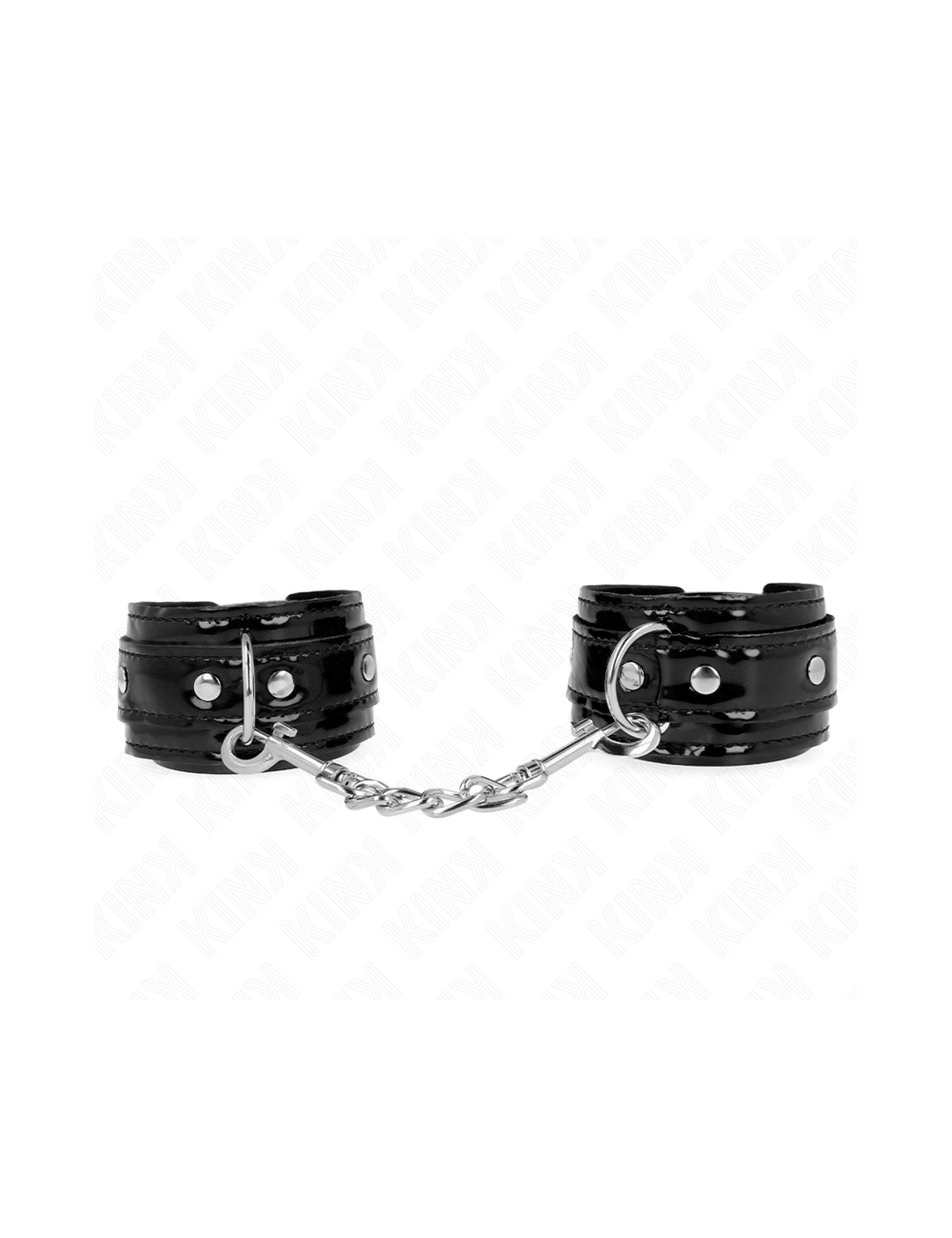 KINK - POLSI IN NEOPRENE LUCIDO REGOLABILI 17-24 CM X 4