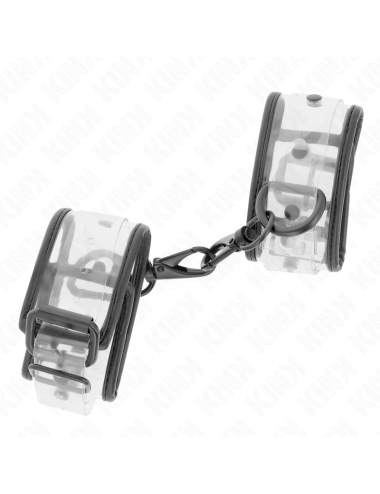KINK - POLSINI DA POLSO TRASPARENTI REGOLABILI 18-30 CM X 5