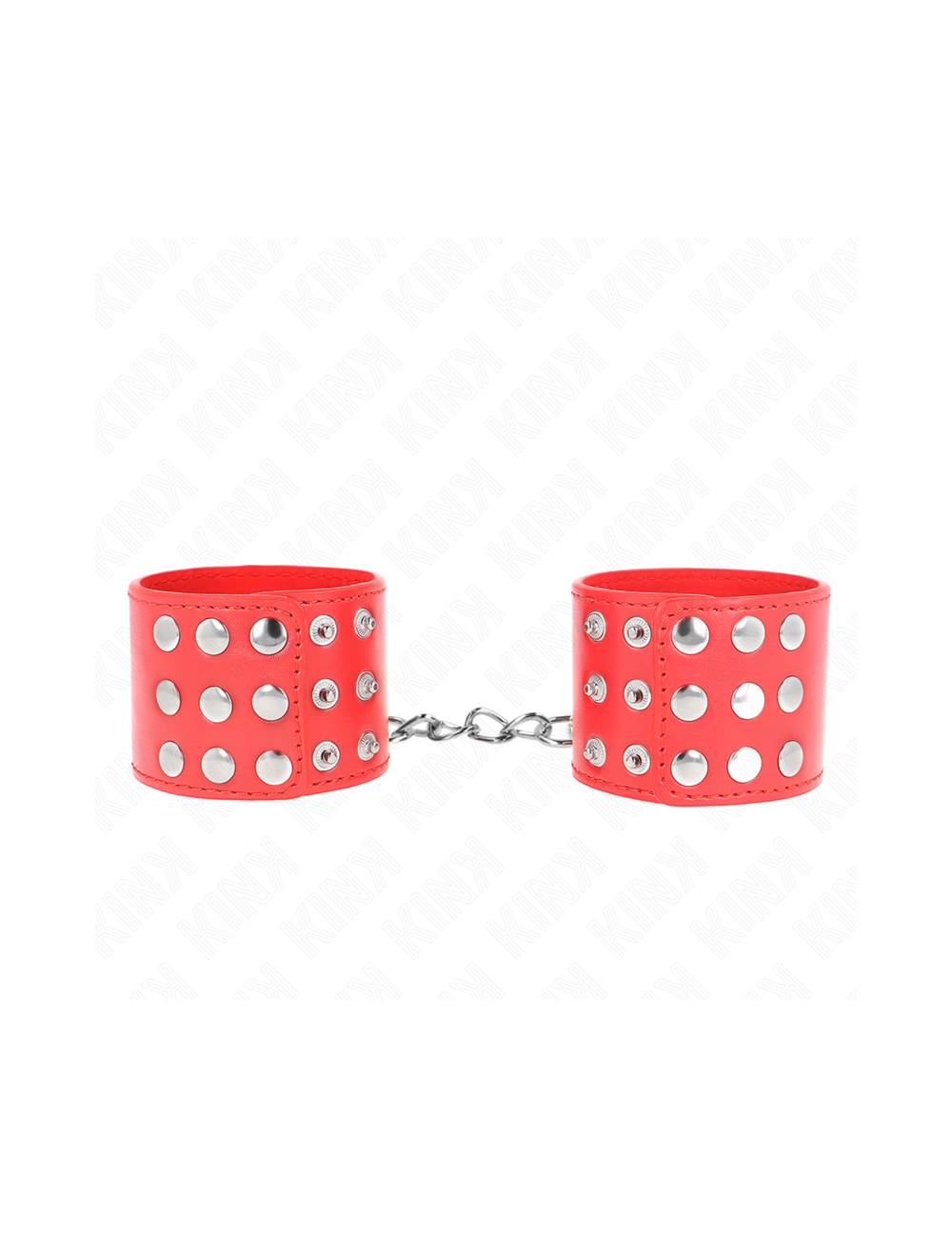 KINK - RESISTENZA DA POLSO CON CHIUSURA A SCATTO ROSSO REGOLABILE 19-24 CM X 5