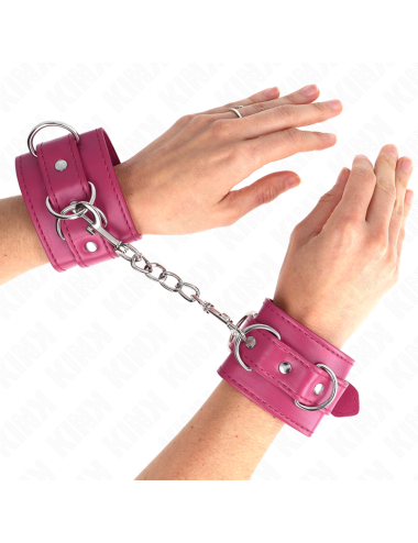 KINK - RESISTENZA DA POLSO CON 3 ANELLI A D REGOLABILE ROSA 17.5-25 CM X 6 CM