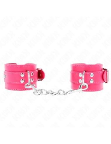 KINK - TENUTA DA POLSO ROSA LAMPONE CON FODERA ROSA LAMPONE REGOLABILE 20-28 CM X 5