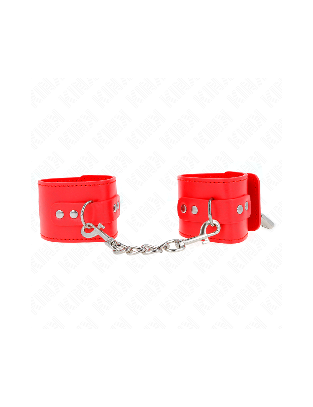 KINK - RESISTENZA DA POLSO CON CHIUSURA A LUCCHETTO ROSSO REGOLABILE 16-23 CM X 5