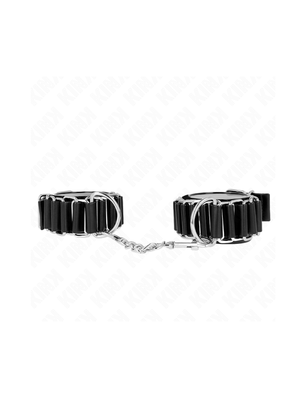 KINK - TENUTA DA POLSO SOTTILE A CERNIERA NERA REGOLABILE 16-22 CM X 3