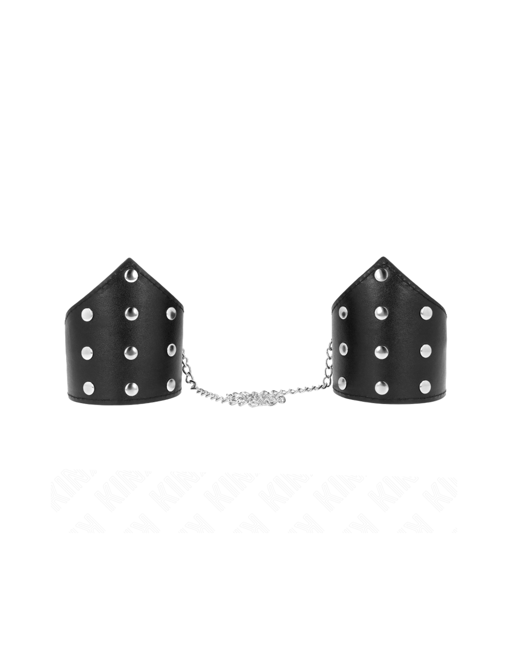 KINK - BRACCIALI STILE PUNTO NERO CON CATENA REGOLABILE 17-23 CM X 8