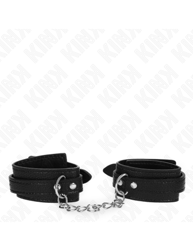 KINK - RESISTENZA DA POLSO CON MOTIVO SERPENTE NERO REGOLABILE 20-28 CM X 5