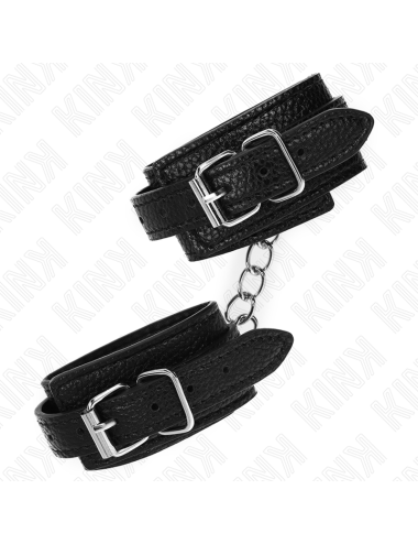 KINK - RESISTENZA DA POLSO CON MOTIVO SERPENTE NERO REGOLABILE 20-28 CM X 5