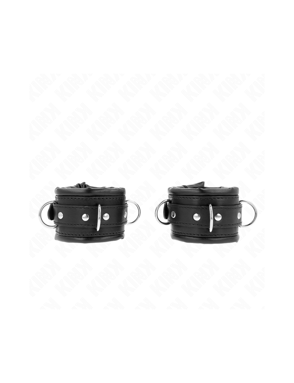 KINK - RESISTENZA DA POLSO PESANTE CON FODERA IN PELLICCIA NERA REGOLABILE 20-30 CM X 6 CM