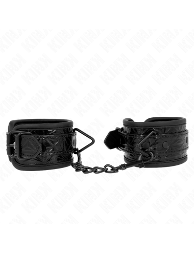 KINK - RESISTENZA DA POLSO CON MOTIVO A DIAMANTI NERO REGOLABILE 17-26 CM X 5