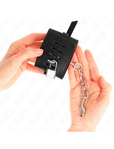 KINK - RESISTENZA DA POLSO DELUXE CON BLOCCAGGIO NERO REGOLABILE 14