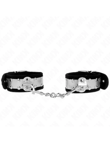 KINK - RESISTENZA DA POLSO SOTTILE NERO / ARGENTO 30 X 4 CM