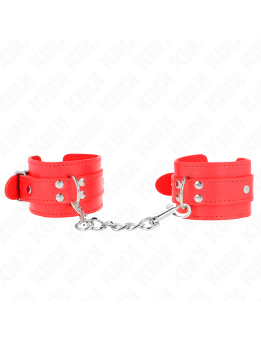 KINK - RESISTENZA DA POLSO SEMPLICE ROSSO REGOLABILE 20-23 CM X 5